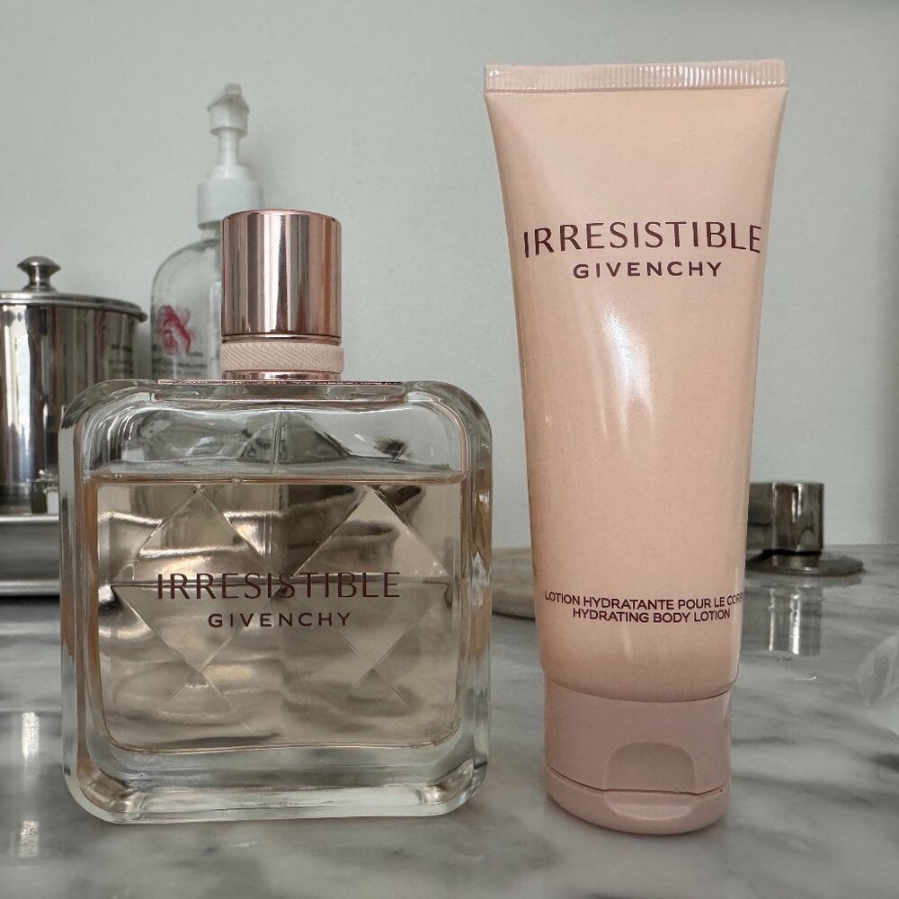 Givenchy - Irresistible Perfume and Lotion (90% full)